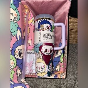 Stanley × Labubu Limited Edition Quencher H2.0 Tumbler – 40 oz (Labubu Graphics)